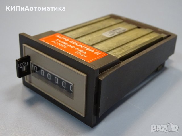 Електро-механичен брояч HOKUYO AC-NSA electromechanical auto counter , снимка 8 - Резервни части за машини - 39001340