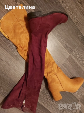 Дамски чизми нови 39 и 40 номер, снимка 5 - Дамски ботуши - 52012815