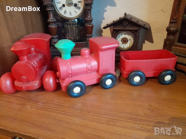 Стара Соц играчка, влак, влакче НРБ , снимка 4 - Образователни игри - 39043247
