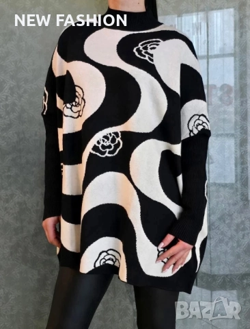 Дамски Туники - Плетиво ✨, снимка 2 - Блузи с дълъг ръкав и пуловери - 52312200