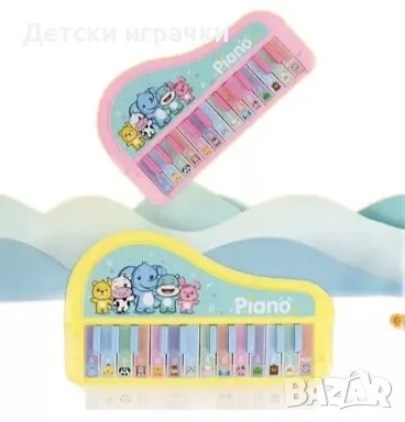 Пиано с батерия, свири C гама, различни песни и животински звуци, снимка 4 - Музикални играчки - 49718163