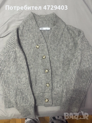 Дамска жилетка нова Зара М размер 