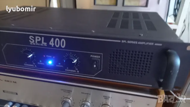 Усилвател SPL-400, снимка 5 - Ресийвъри, усилватели, смесителни пултове - 47651376