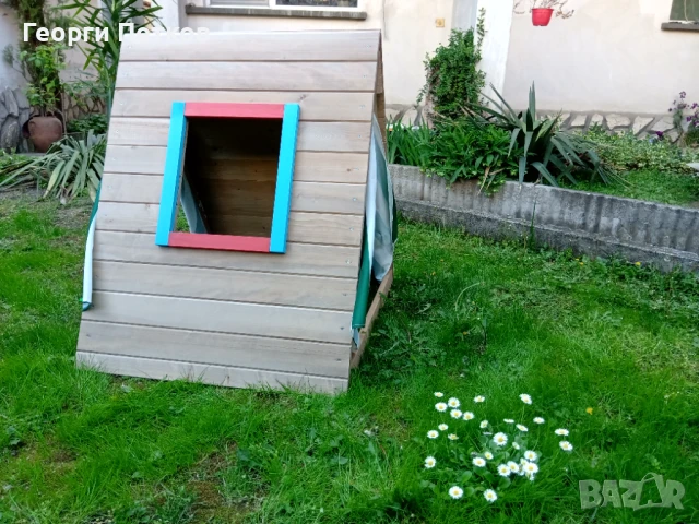 Промоция на Детска дървена къщичка за 225лв. вместо 249лв.!!!, снимка 5 - Образователни игри - 50550510