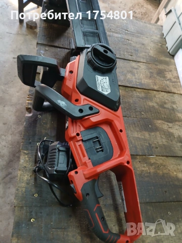 Акумулаторна резачка Raider RDI-BCCS33 (40V), 40см + 2 батерии 4Ah – В ГАРАНЦИЯ, снимка 4 - Градинска техника - 53448035