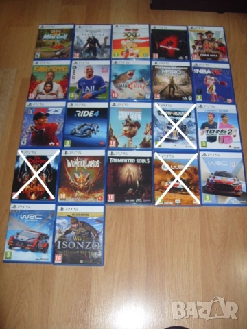 Игри за PlayStation 5, PS5 Част 1 - 15.34 € / 30лв за брой