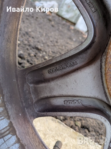 Алуминиеви джанти 15 за Smart , снимка 8 - Гуми и джанти - 52402354