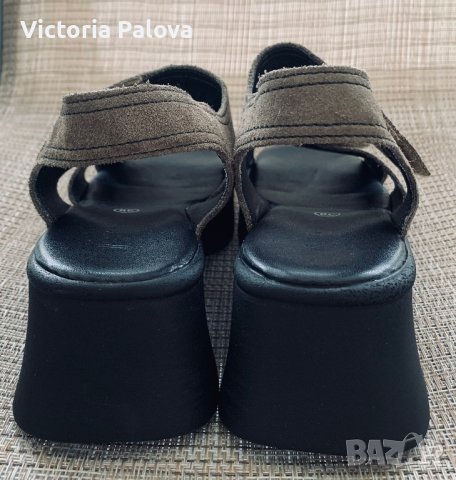 Модерни масивни сандали JELA естествена кожа, снимка 15 - Сандали - 41561028