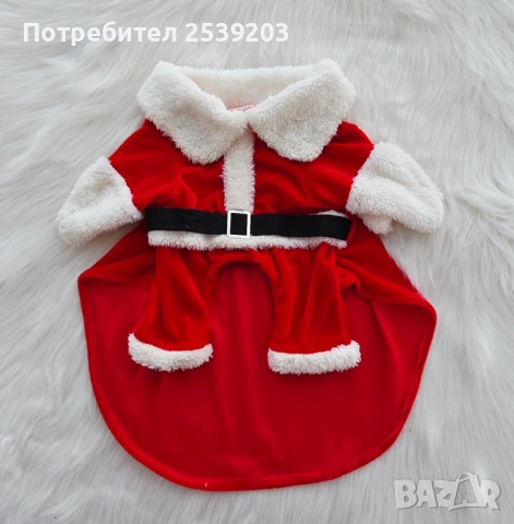 Коледен костюм за кучета, снимка 2 - Други стоки за животни - 52644605