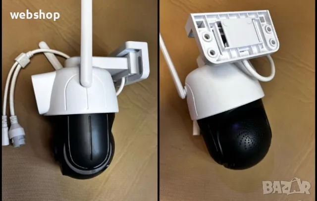 LYLU Двойна Smart WiFi безжична IP 6 mpx камера последен модел 2024 година с FULL-HD видеозаснемaне, снимка 4 - HD камери - 47935115