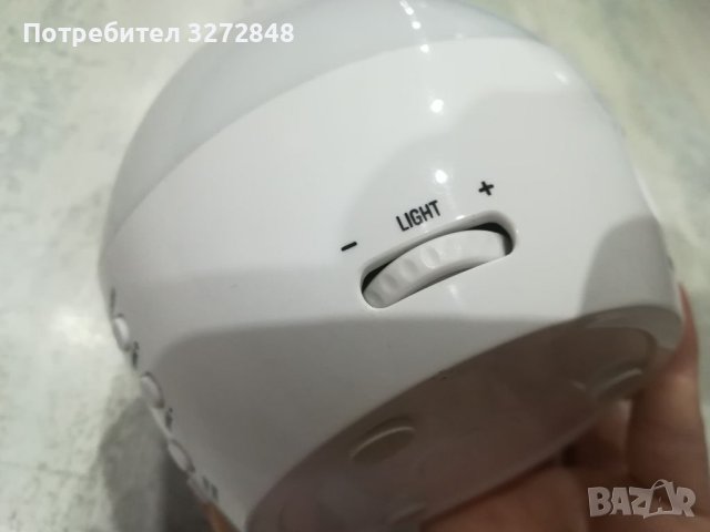 Нощна лампа EXCELVAN с часовник, аларма /с приятни звуци/ и радио , снимка 14 - Настолни лампи - 40893367