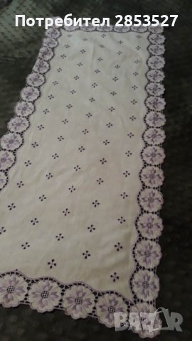 Покривка/каренце с бродерия, снимка 1