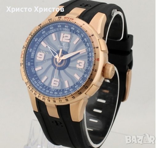 Мъжки луксозен часовник Perrelet Turbine, снимка 2 - Мъжки - 41741233