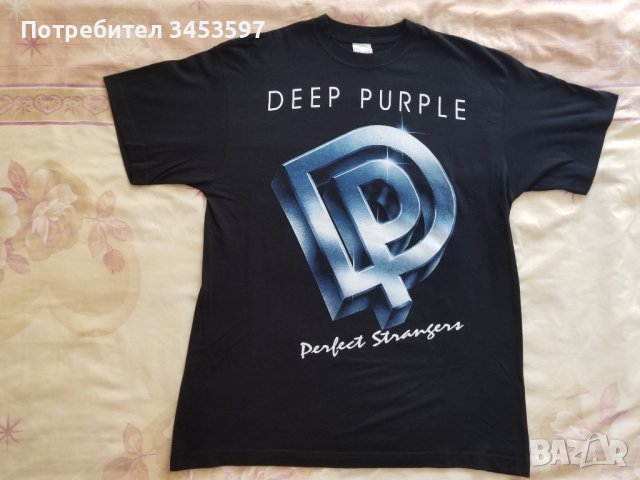 Тениска нова Deep Purple - Perfect Stranger, M, снимка 2 - Тениски - 41974139