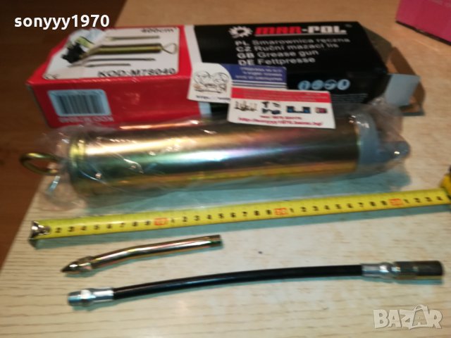 ТЕКЛАМИТ-Grease gun-текламит-нов 1811211955, снимка 4 - Аксесоари и консумативи - 34853149