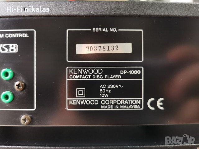 ПРОМО!!Комплект 3 частиУсилвател Ресийвър касетен дек компак диск  KENWOOD KR-A3080 KX-W4080 DP-1080, снимка 10 - Ресийвъри, усилватели, смесителни пултове - 38873758