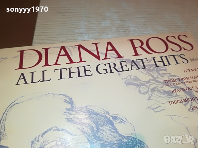 поръчана-DIANA ROSS-MADE IN GREAT BRITAIN 1003222027, снимка 7 - Грамофонни плочи - 36062190