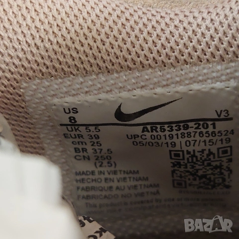 маратонки / кецове Nike Air Force 1 Sage Low Particle Beige AF1 номер 39, снимка 8 - Маратонки - 53787435