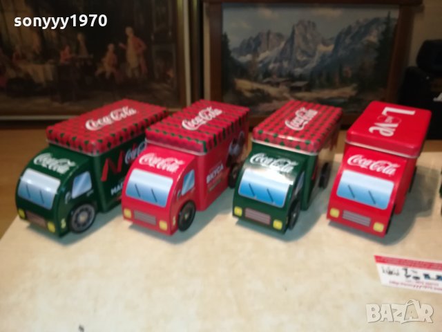 COCA COLA-METAL КАМИОНИ 2102221546, снимка 2 - Колекции - 35866990
