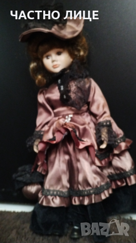 Стара Порцеланова кукла 50см, снимка 13 - Колекции - 44601958