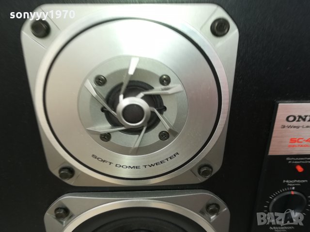 ONKYO SC-401 DELTAOLEFIN ВНОС GERMANY 1602221852, снимка 6 - Тонколони - 35813590