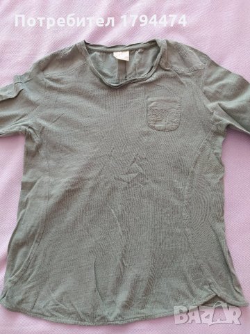 Светлозелена блузка с бродерии Zara Kids, снимка 1 - Детски Блузи и туники - 34541730