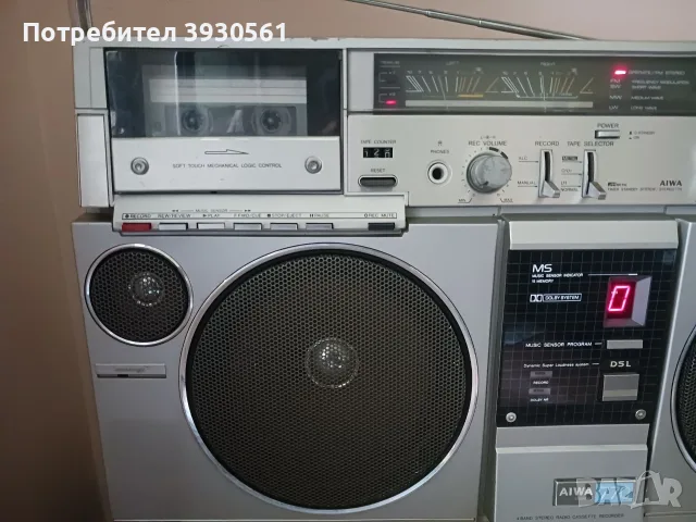 Радиокасетофон AIWA 770 бумбокс, снимка 2 - Радиокасетофони, транзистори - 55969193