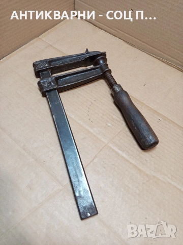 Стара Масивна Немска Дърводелска Стяга. НОМЕР 1654.