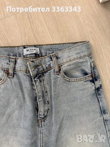 Дънки с широки крачоли , снимка 2 - Дънки - 53703628