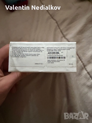 airpods pro 2024, снимка 5 - Безжични слушалки - 53453156