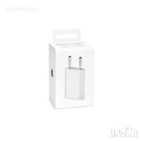 Зарядно  устройство 5W за Apple iPhone Адаптер+кабел USB Type-A Lightning, снимка 2 - Аксесоари за Apple - 49690169