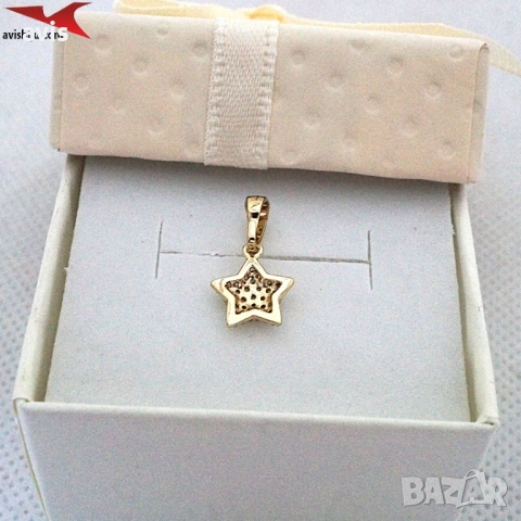 Висулка с 14К златно покритие 244725, снимка 3 - Колиета, медальони, синджири - 53437435