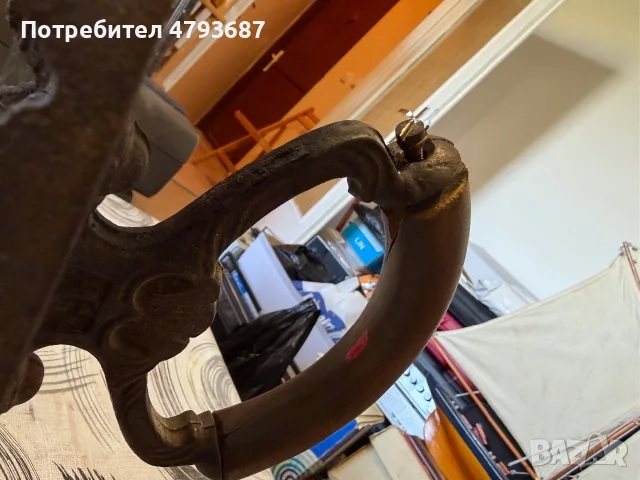 Стара ютия на жар, снимка 8 - Антикварни и старинни предмети - 55961268