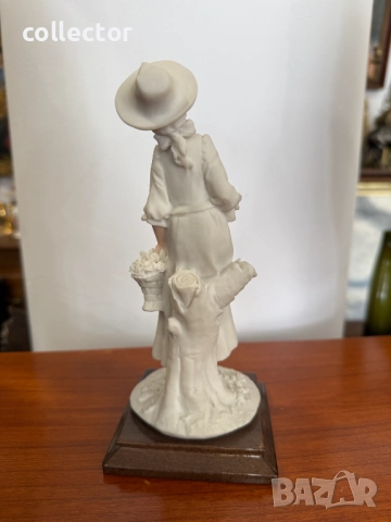 Френска женска фигура на момиче - Auro Belcari. №7384, снимка 5 - Колекции - 51880753