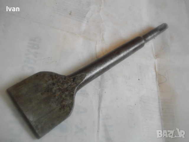 Старо качество масивно немско длето шпакла 137мм за стъргане стържене дърво/бетон за машина скрепер, снимка 14 - Други инструменти - 51555160