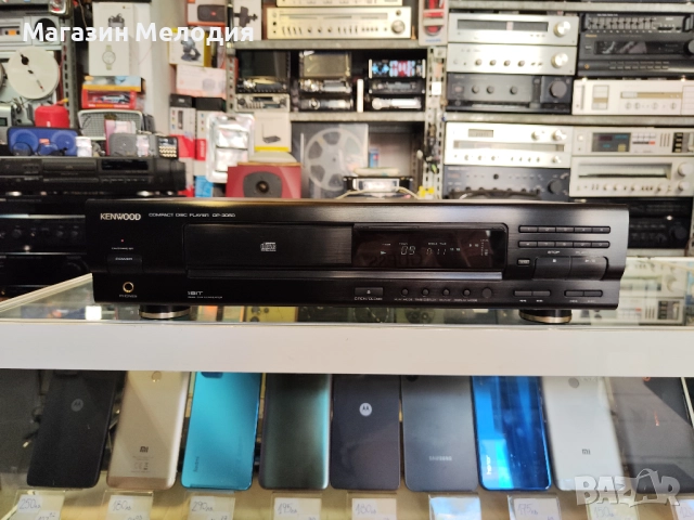 CD Player Kenwood DP-3050 В отлично техническо и визуално състояние., снимка 3 - Декове - 51581732