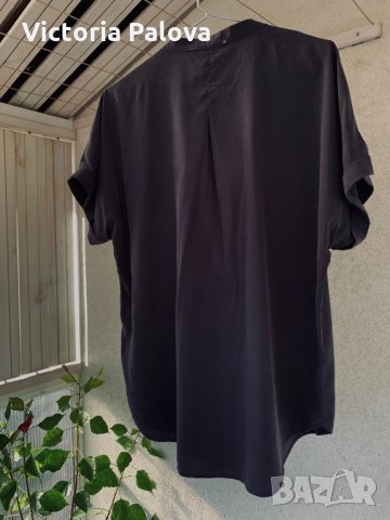 Разкошна риза-блуза MY WAY FER,плътна коприна, снимка 7 - Ризи - 34513020