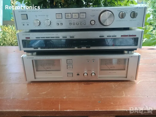 Luxman C-02 / M-02 / T-02 (T-530)– ТОП състояние, снимка 9 - Ресийвъри, усилватели, смесителни пултове - 56064273