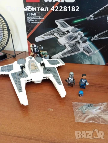 Lego Star Wars Mandalorian Fang Fighter, снимка 2 - Конструктори - 51394360
