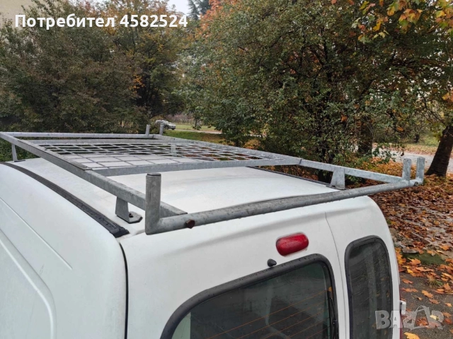 Подцинкован багажник за Рено Канго, снимка 2 - Части - 52552697