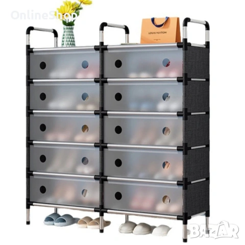 Модерен шкаф за обувки, снимка 2 - Шкафове - 53254507