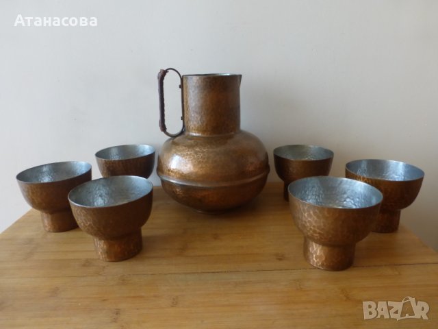 Меден сервиз за вино МНХЗ 1970 г