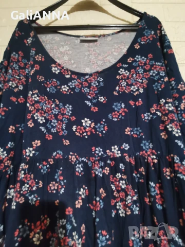 СТРАХОТНА ТУНИКА ЕФЕКТЕН ДЕСЕН 3XL-5XL, снимка 4 - Туники - 50802955