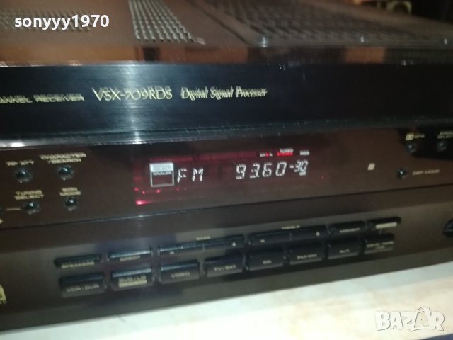 PIONEER VSX-709RDS RECEIVER-ВНОС SWISS 1907231147LNV, снимка 8 - Ресийвъри, усилватели, смесителни пултове - 41595559