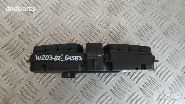 Панел бутони Mercedes C W203 2002 2038219358 Mercedes-Benz C-Class 203 (W/S/CL) (2000-2006), снимка 2 - Части - 56240608