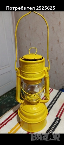 Голям сигнален германски фенер, снимка 2 - Къмпинг осветление - 51475185