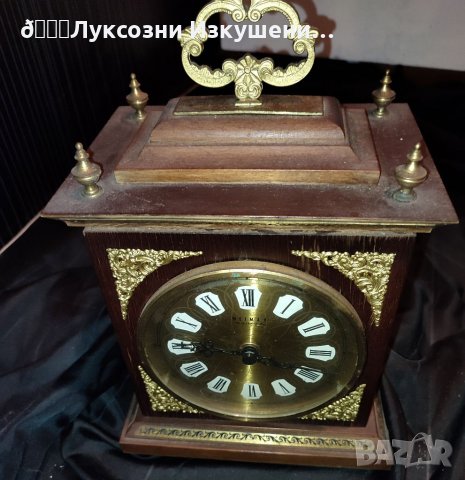 Старинен дървен часовник с съвременен механизъм, снимка 5 - Антикварни и старинни предмети - 34465862