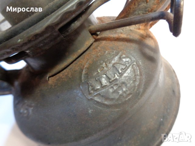 ATLAS 275 ГАЗОВА ЛАМПА ГАЗОВ ФЕНЕР , снимка 2 - Антикварни и старинни предмети - 41633387
