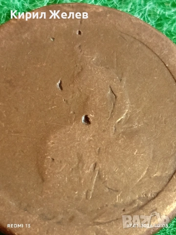 СТАРА монета пени Великобритания рядка за КОЛЕКЦИЯ ДЕКОРАЦИЯ 53131, снимка 3 - Нумизматика и бонистика - 53128997