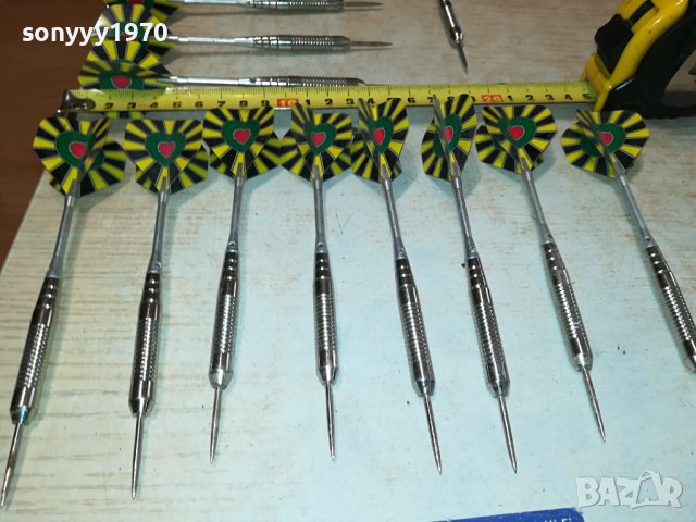 ДАРТС-МЕТАЛНИ СТРЕЛИ ОТ ГЕРМАНИЯ 1306231144М, снимка 8 - Колекции - 41139556